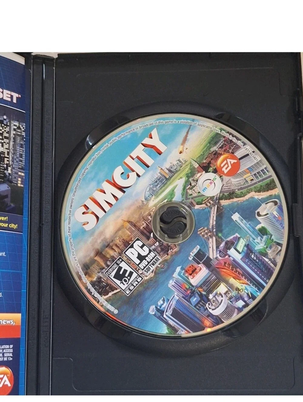 Sim City Limited Edition PC Video Game Computer Game UNTESTED 2013